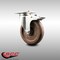 Service Caster 5 Inch 316SS High Temp Glass Filled Nylon Top Plate Caster with Total Lock Brake SCC-SS316TTL20S514-GFNSHT - alternate 3